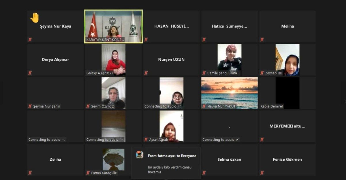 Karatay Kent Konseyi\'nin sosyal projeleri sürüyor