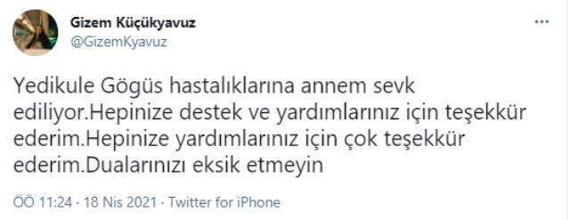 Sosyal medyadan Bakan Koca'ya seslendi: Annem koronadan ölüyor, yer bulamıyoruz yardım edin