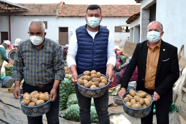 Son dakika haberleri: TMO'nun patates alımı Manisalı çiftçilerin yüzünü güldürdü