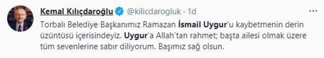 Torbalı Belediye Başkanı Ramazan İsmail Uygur hayatını kaybetti