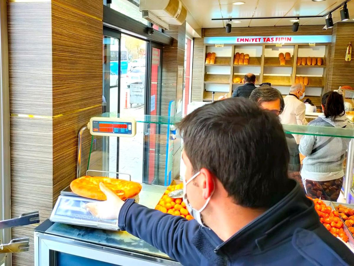 Zabıtadan fırınlara Ramazan denetimi