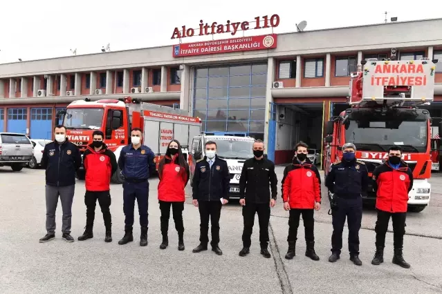 Son dakika haberleri... Ankara İtfaiyesi arama kurtarma ...