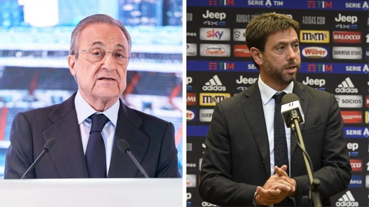 Avrupa Süper Ligi: İtalyan basınına göre Real Madrid ve Juventus başkanları Ocak\'ta projeye son şeklini verdi