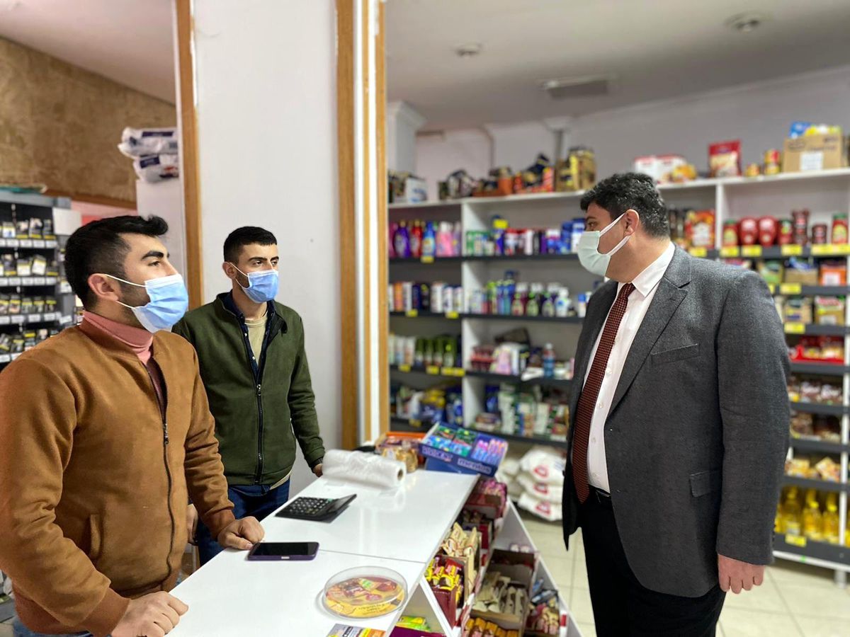 Başkan Oğuz\'dan sahur sürprizi