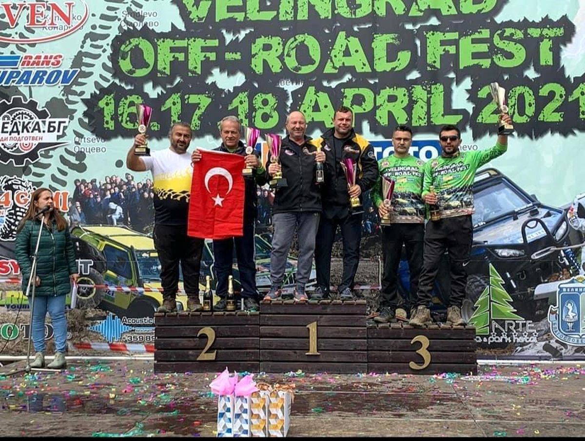 Bursa\'nın takımı Teleferik Ofroad ekibi, Avrupa\'ya damga vurdu