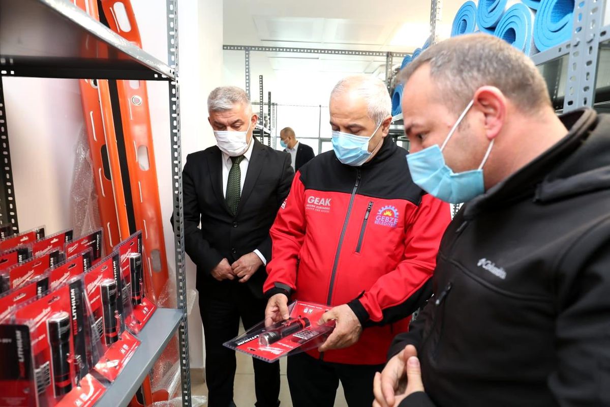 Gebze\'de arama kurtarma ekibi kuruldu