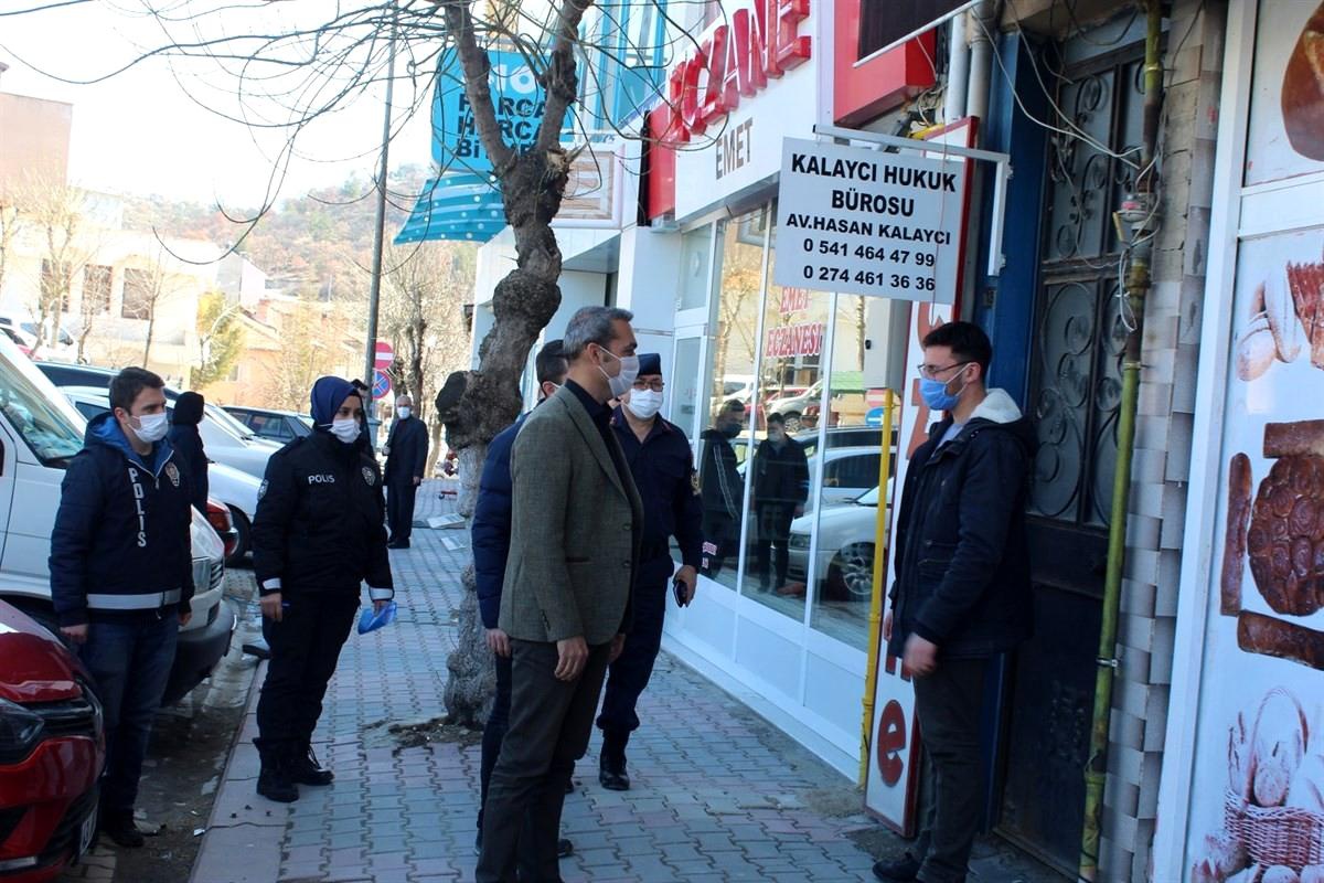 Kaymakam Çiçek: "Vatandaşlarımız ev ziyaretleri yapmamalıdır"