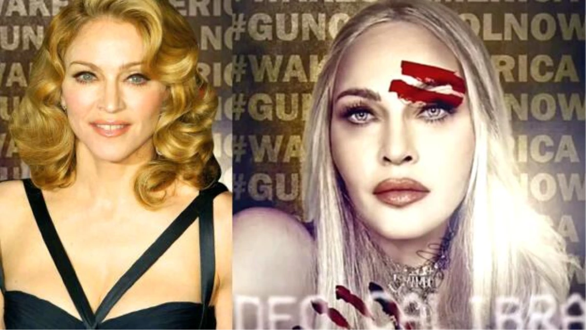 Madonna\'dan \'silahlara savaş\'