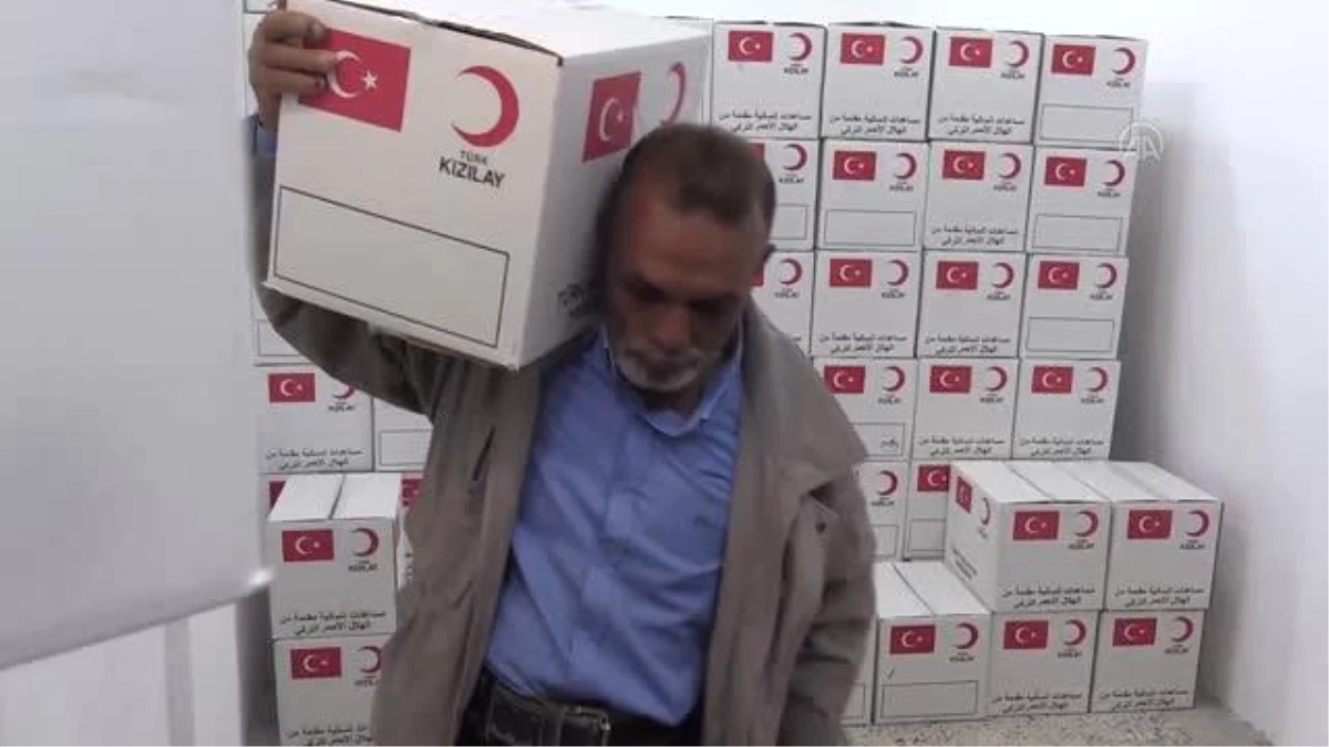 Türk Kızılay ramazanda Irak\'ta ihtiyaç sahibi 4 bin 500 aileye gıda yardımı yapacak