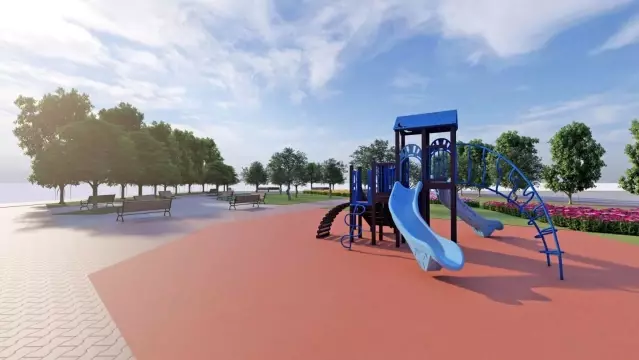 Yükseliş'te kirlilik gitti park geldi