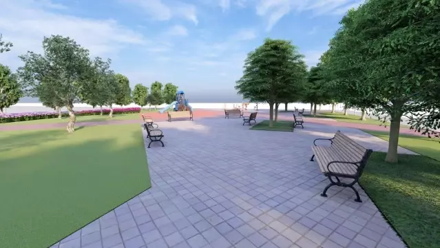 Yükseliş'te kirlilik gitti park geldi