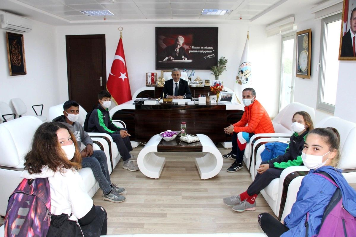 Başkan Kaplan\'dan Koçarlı\'nın gururlarına destek