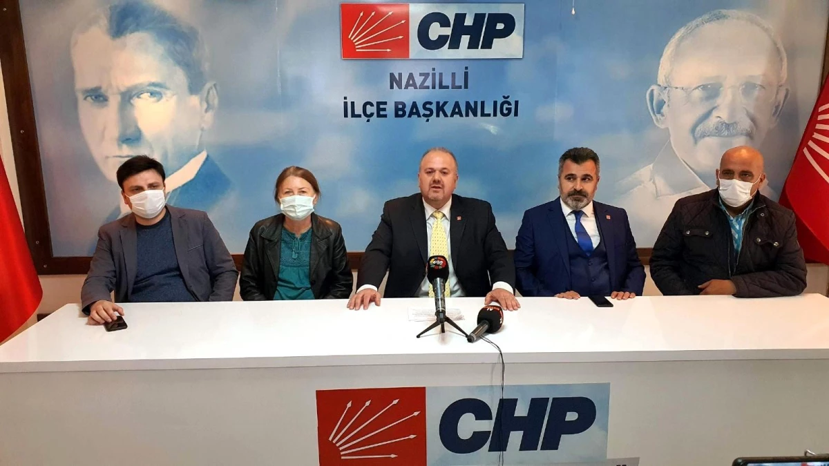 CHP Nazilli\'de MYK tarafından atanan yönetim göreve başladı