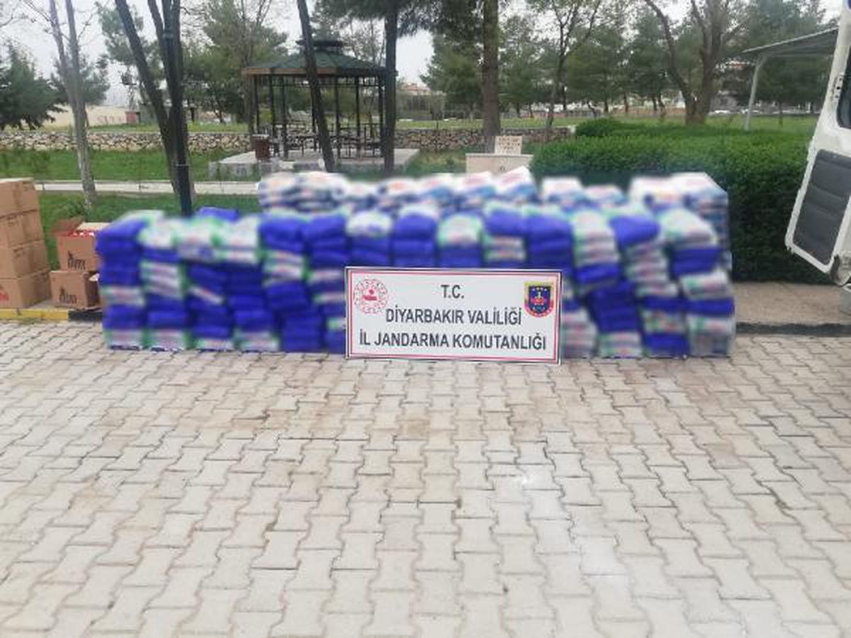 Diyarbakır\'da 3 ton 762 kilo sahte çamaşır deterjanı ele geçirildi