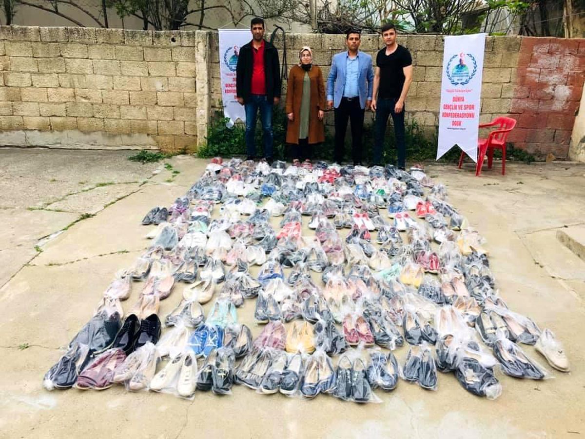 Kahta\'da Bin 500 aileye yardım