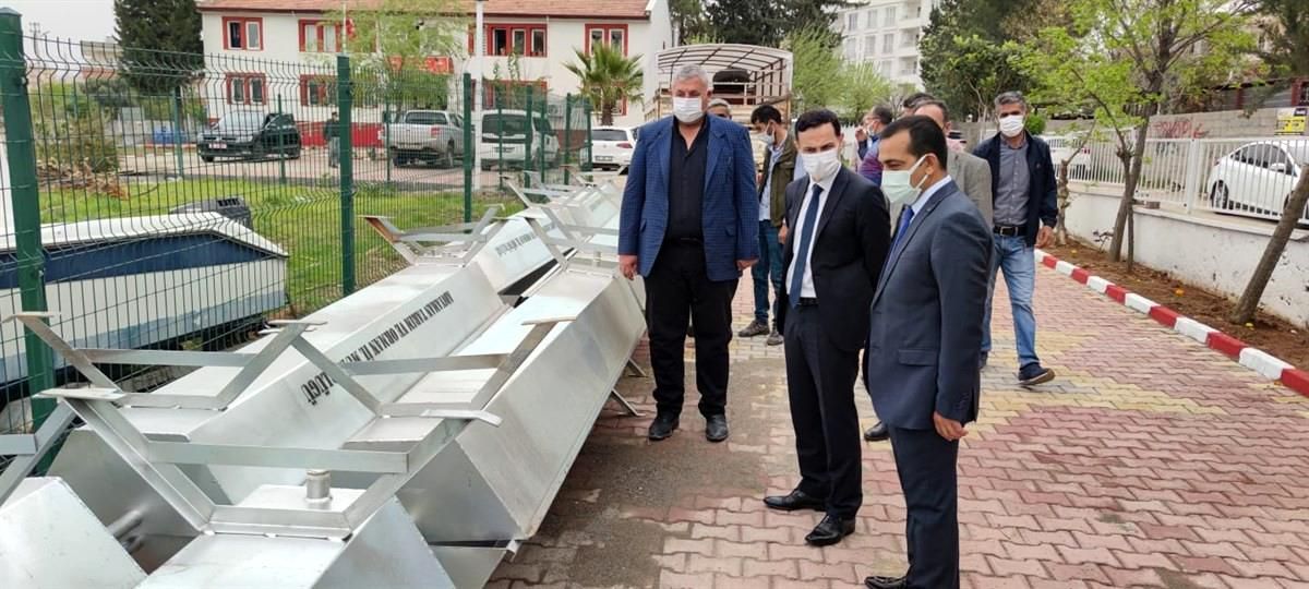 Kahta\'da hayvan suluğu dağıtımı gerçekleştirildi
