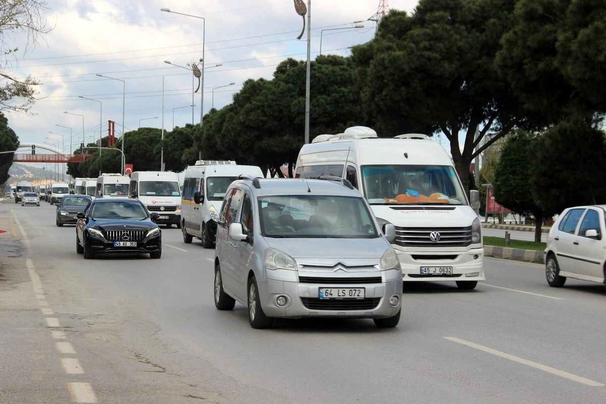 Manisa trafiğine bir yılda 20 binden fazla araç katıldı