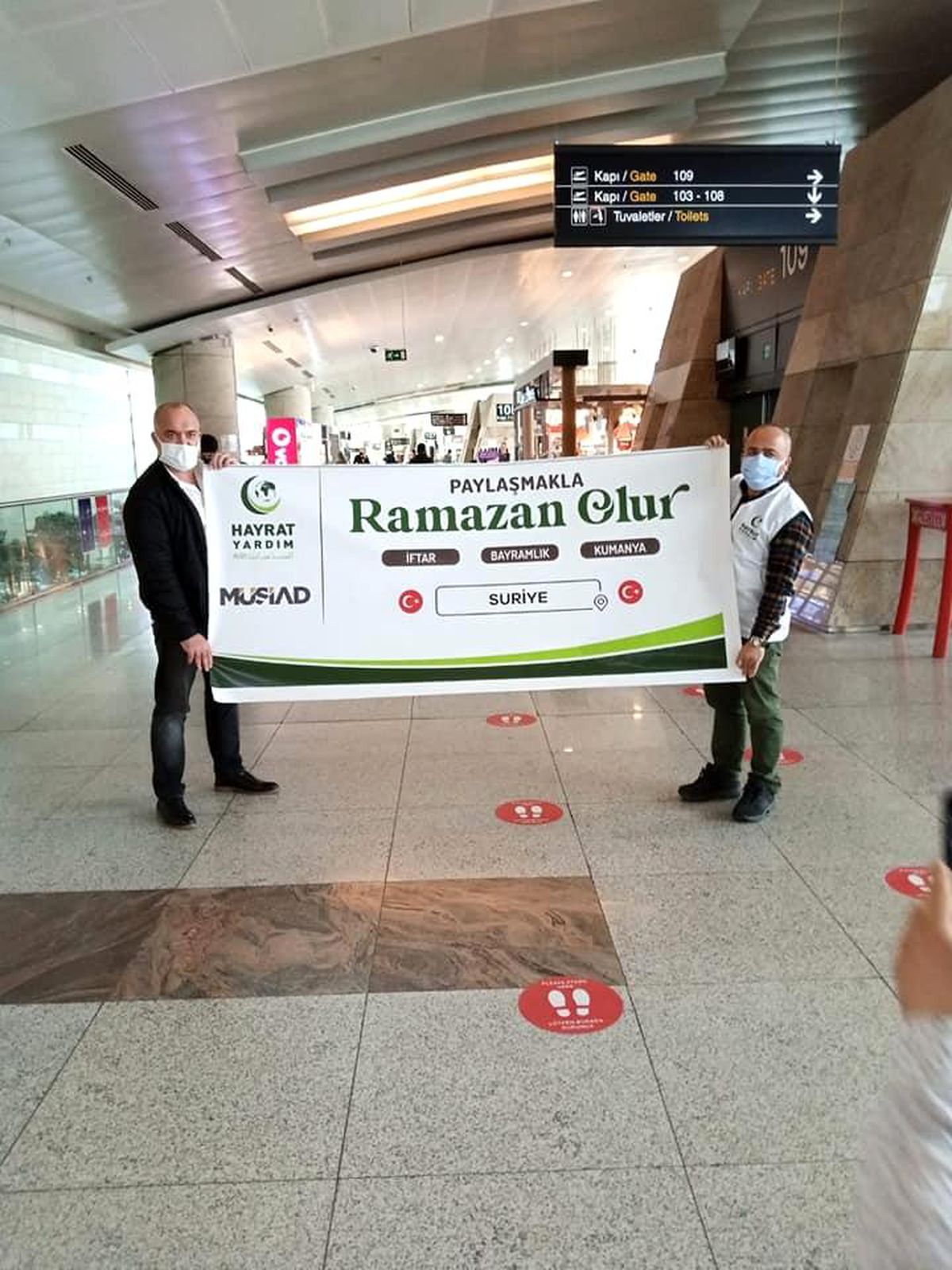 MÜSİAD Düzce Şubesi\'nden Suriye\'ye yardım eli