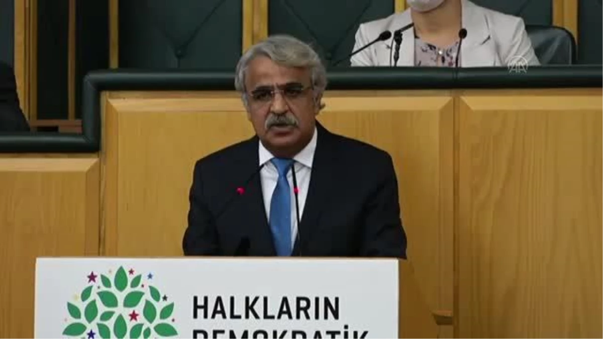 Sancar, HDP Grup Toplantısı\'nda konuştu