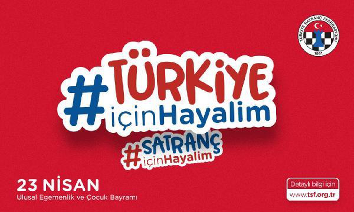 Son dakika haber... Satranç Federasyonu, 23 Nisan Ulusal Egemenlik ve Çocuk Bayramı kampanyası düzenliyor