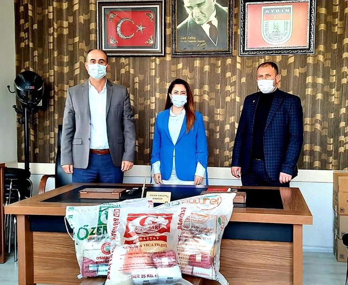 Aydınlı şoförlere anlamlı destek