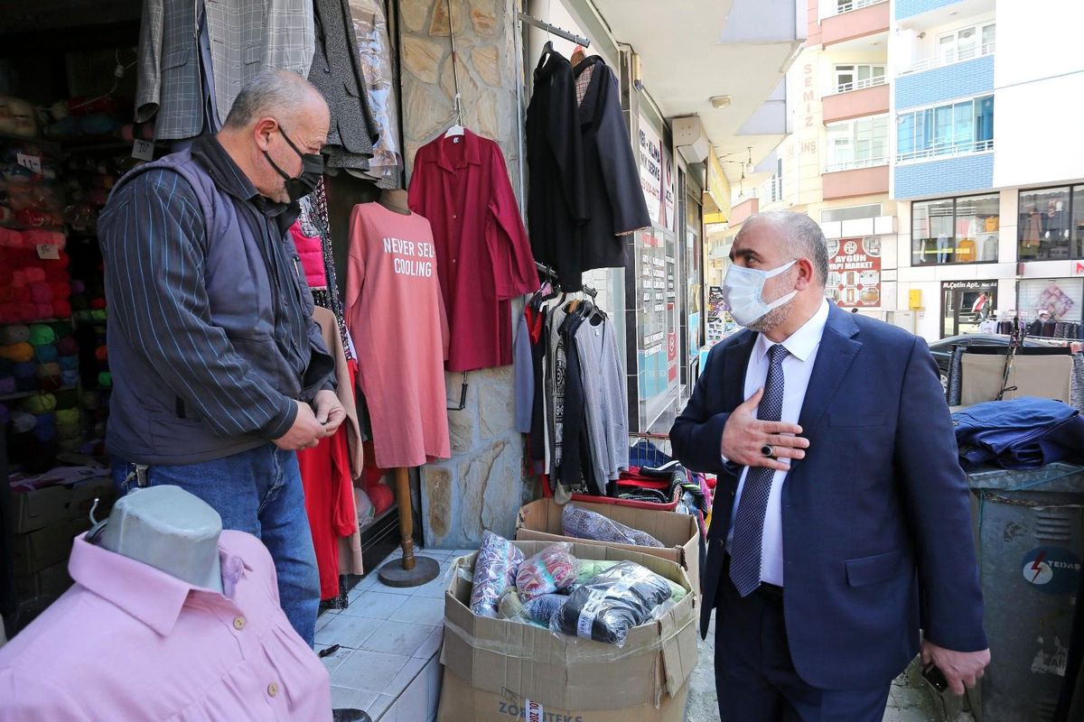 Başkan Sandıkçı: "Halkımızın, esnafımızın görüşlerini çok önemsiyoruz"