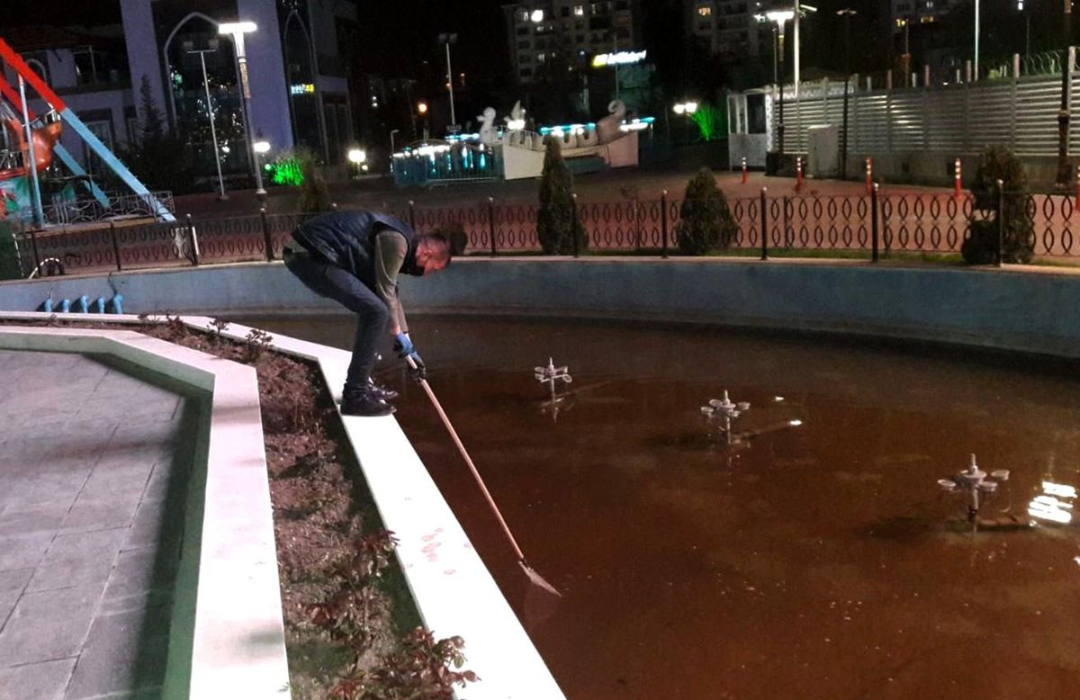 Başkent\'te sahura kadar temizlik seferberliği