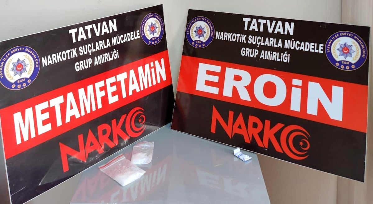 Bitlis\'te eroin ele geçirildi