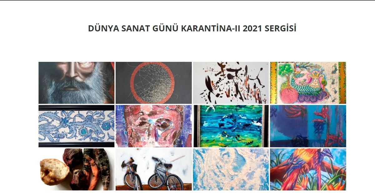 EBYÜ\'de "Karantina II" adlı online resim sergisi düzenlendi