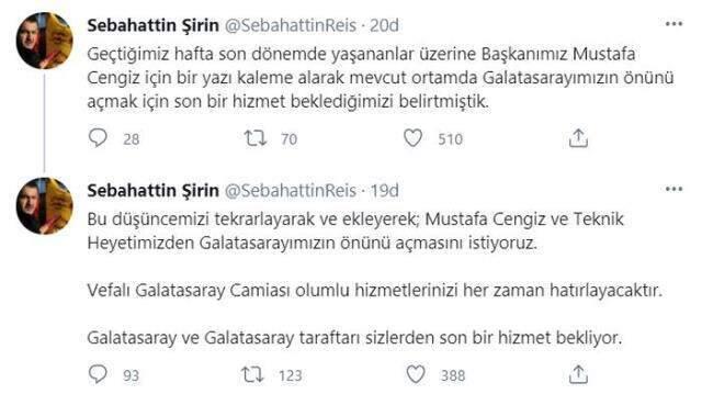 Galatasaray'ın etkili taraftar grubu ultrAslan'ın lideri Sebahattin Şirin'den Fatih Terim'e istifa çağrısı Galatasaray'ın etkili taraftar grubu ultrAslan'ın lideri Sebahattin Şirin'den Fatih Terim'e istifa çağrısı