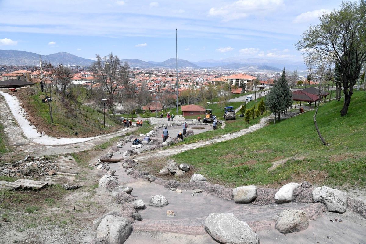 Isparta\'da atıl durumdaki mesirelik alan yenileniyor