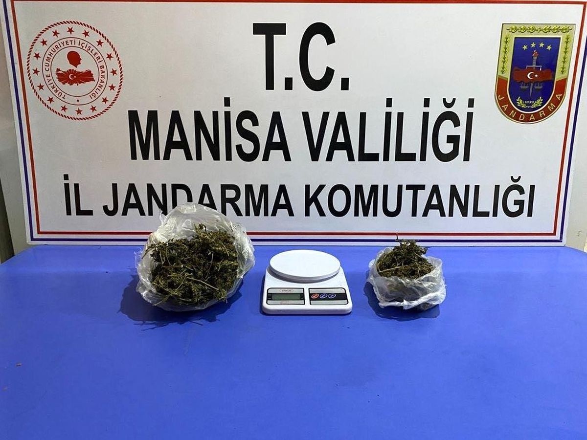 Son dakika haber... Jandarmayı görüp kaçmaya çalıştı kısa sürede yakalandı