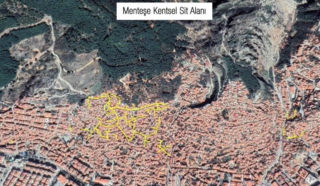 Menteşe Kentsel Sit alanı doğalgaza kavuşuyor