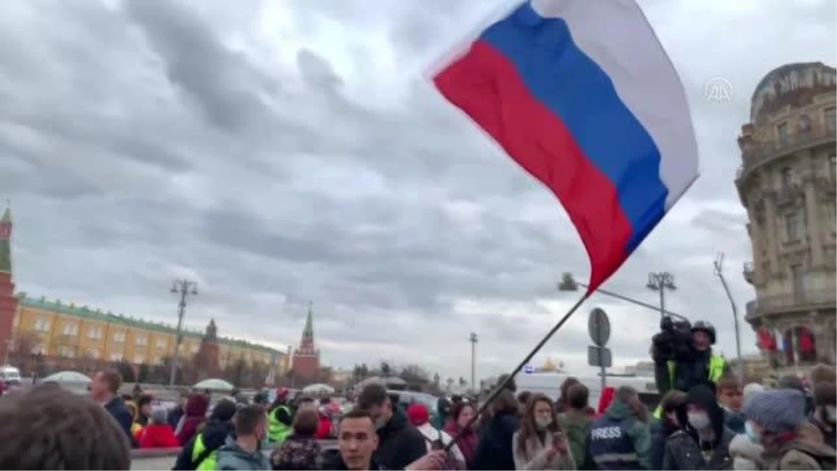Rusya\'da Navalnıy\'e destek gösterisi (2)