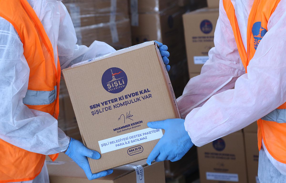 Şişli Belediyesi, komşularına verdiği desteğe Ramazan ayında devam ediyor