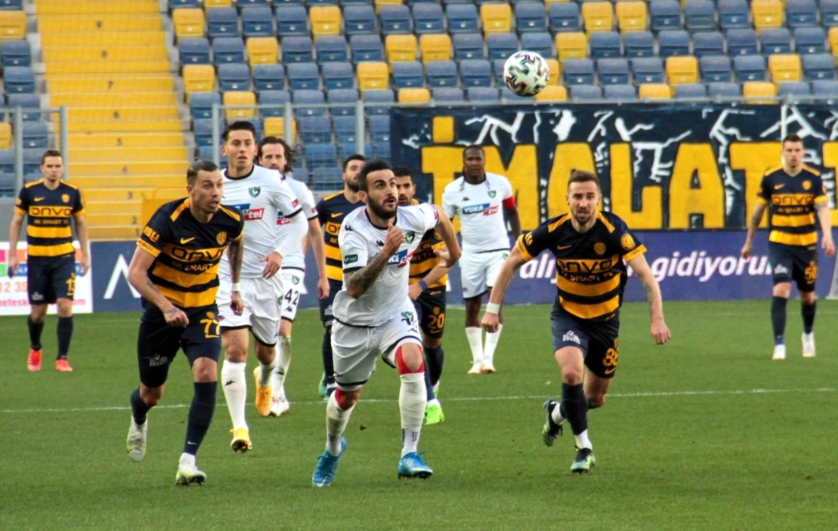 Süper Lig: MKE Ankaragücü: 1 - Denizlispor: 1 (Maç sonucu)