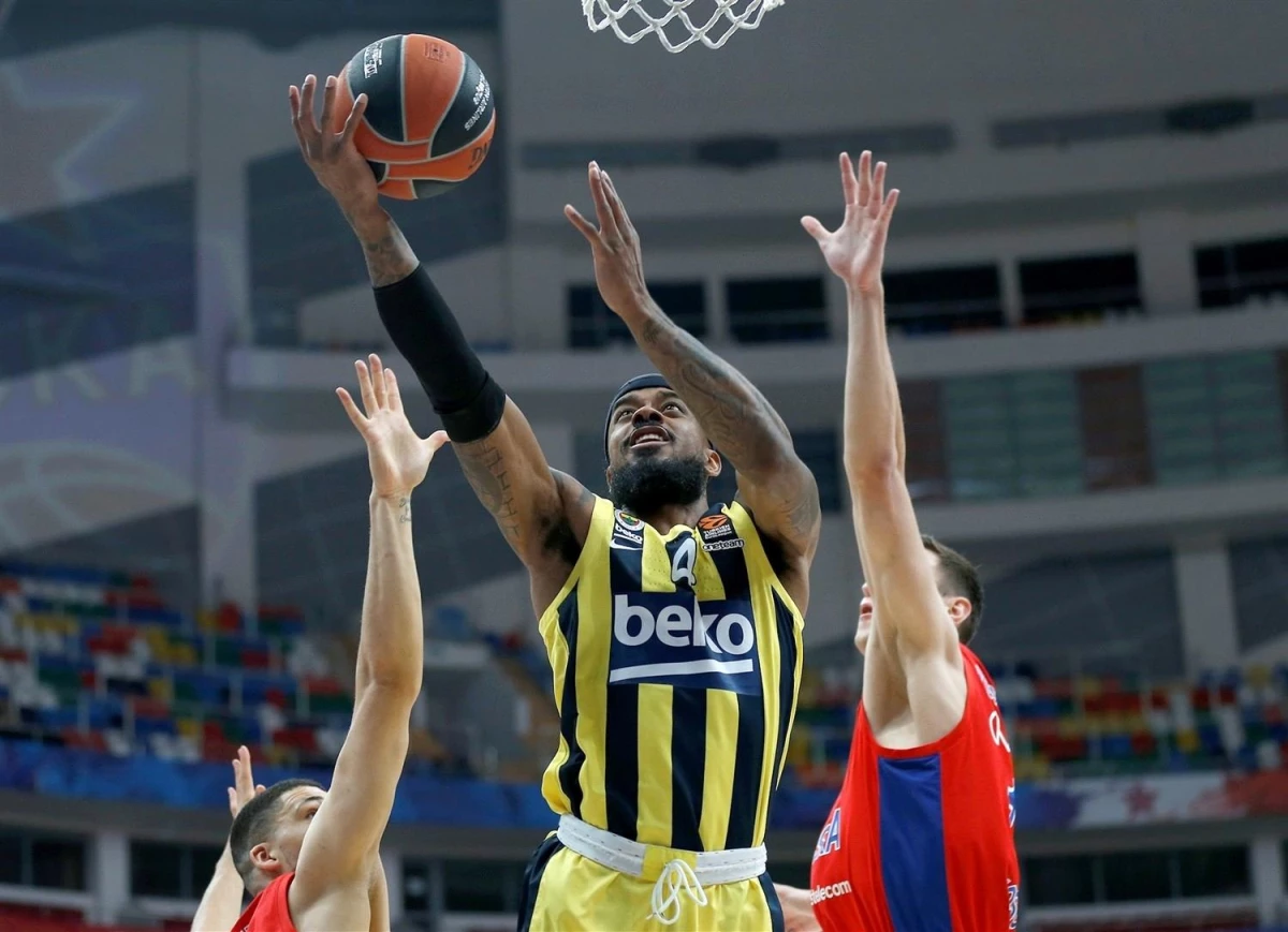 THY Euroleague: CSKA Moskova: 92 - Fenerbahçe Beko: 76