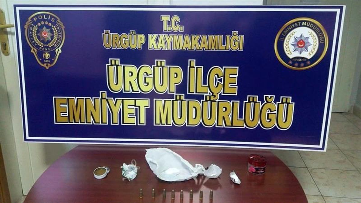 Ürgüp\'te uyuşturucudan 1 kişi tutuklandı