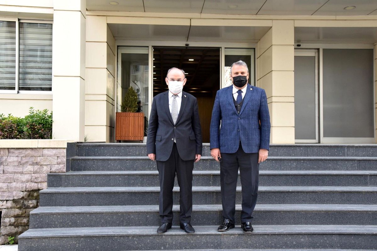Vali Karadeniz Başkan Çerçi\'den projelerini dinledi
