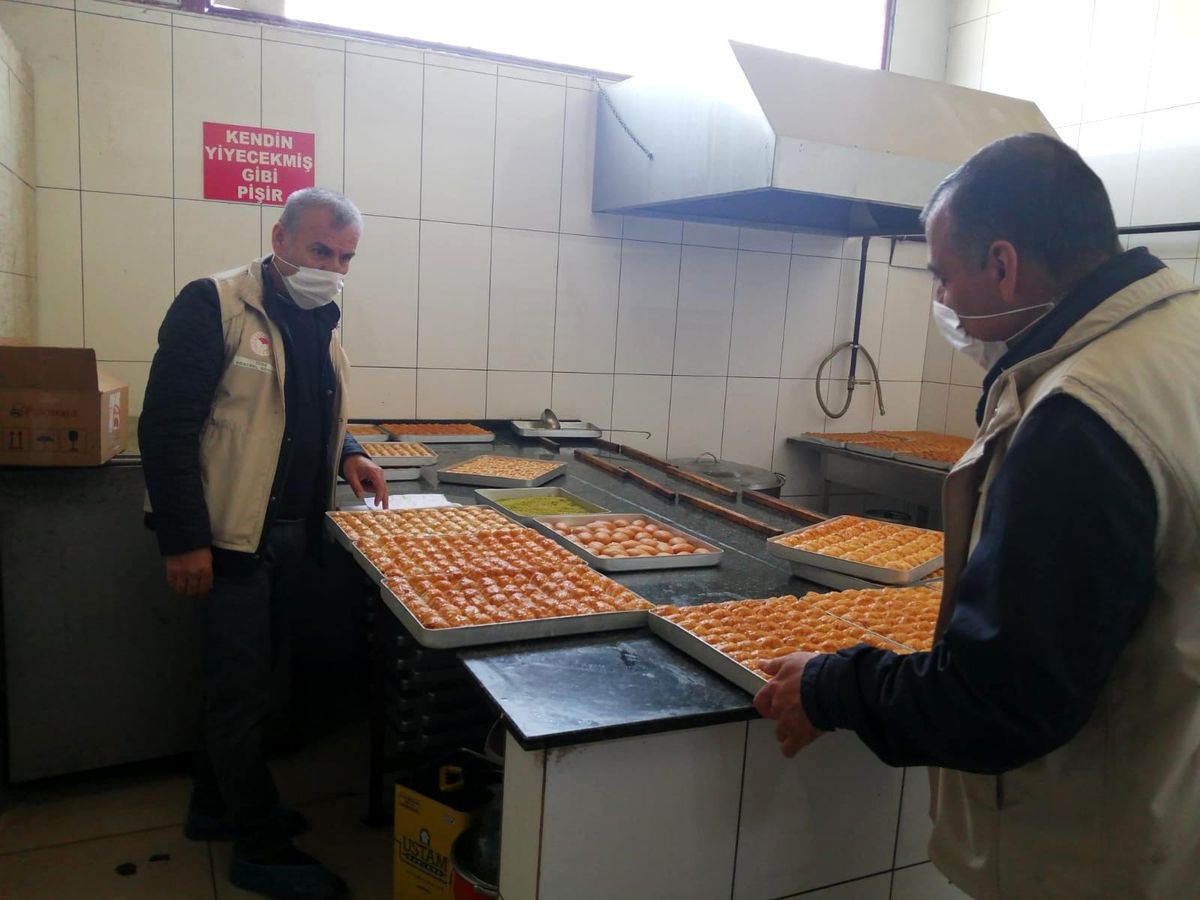 Van\'da gıda denetimi