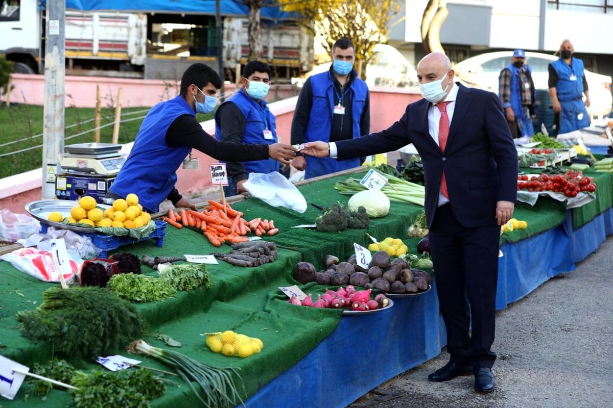 Başkan Altınok\'tan semt pazarlarına Ramazan denetimi