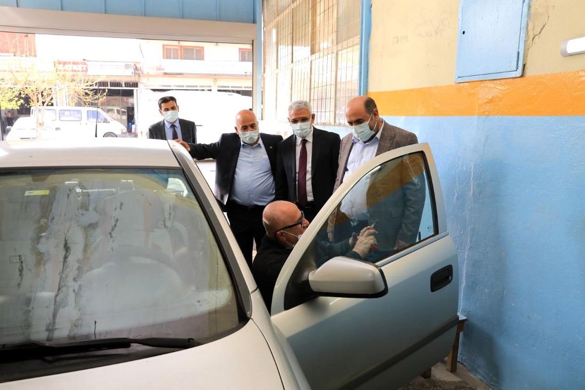 Başkan Güder esnafın taleplerini dinledi