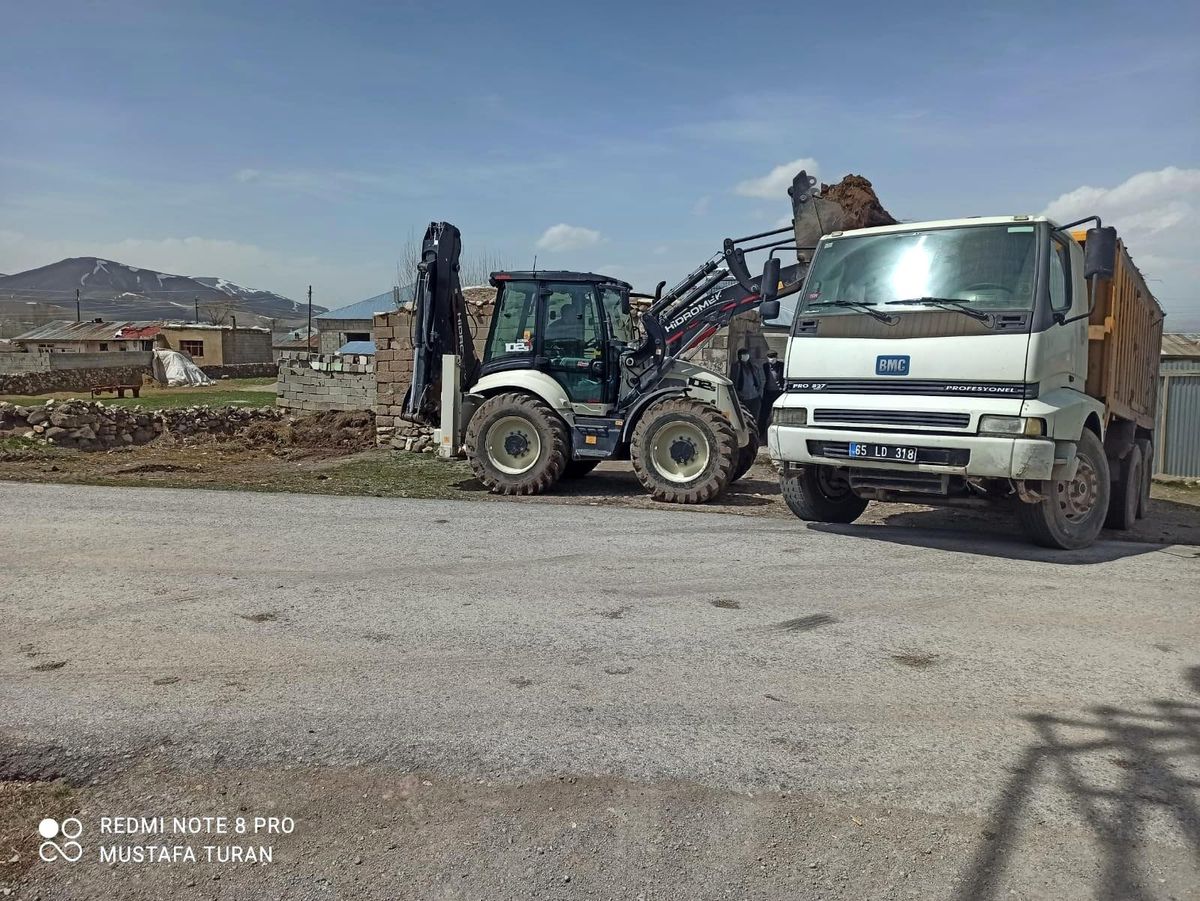 Çaldıran Belediyesinden bahar temizliği