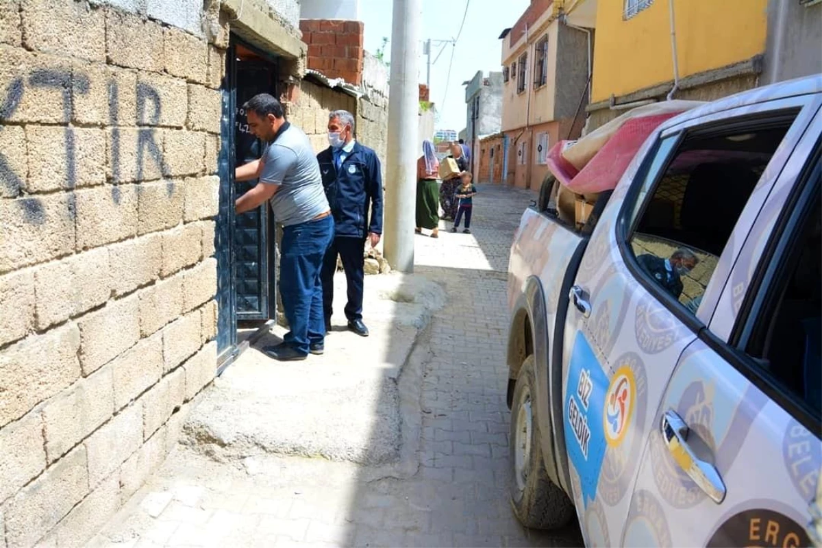 Ergani\'de ihtiyaç sahiplerine ramazan yardımı yapıldı
