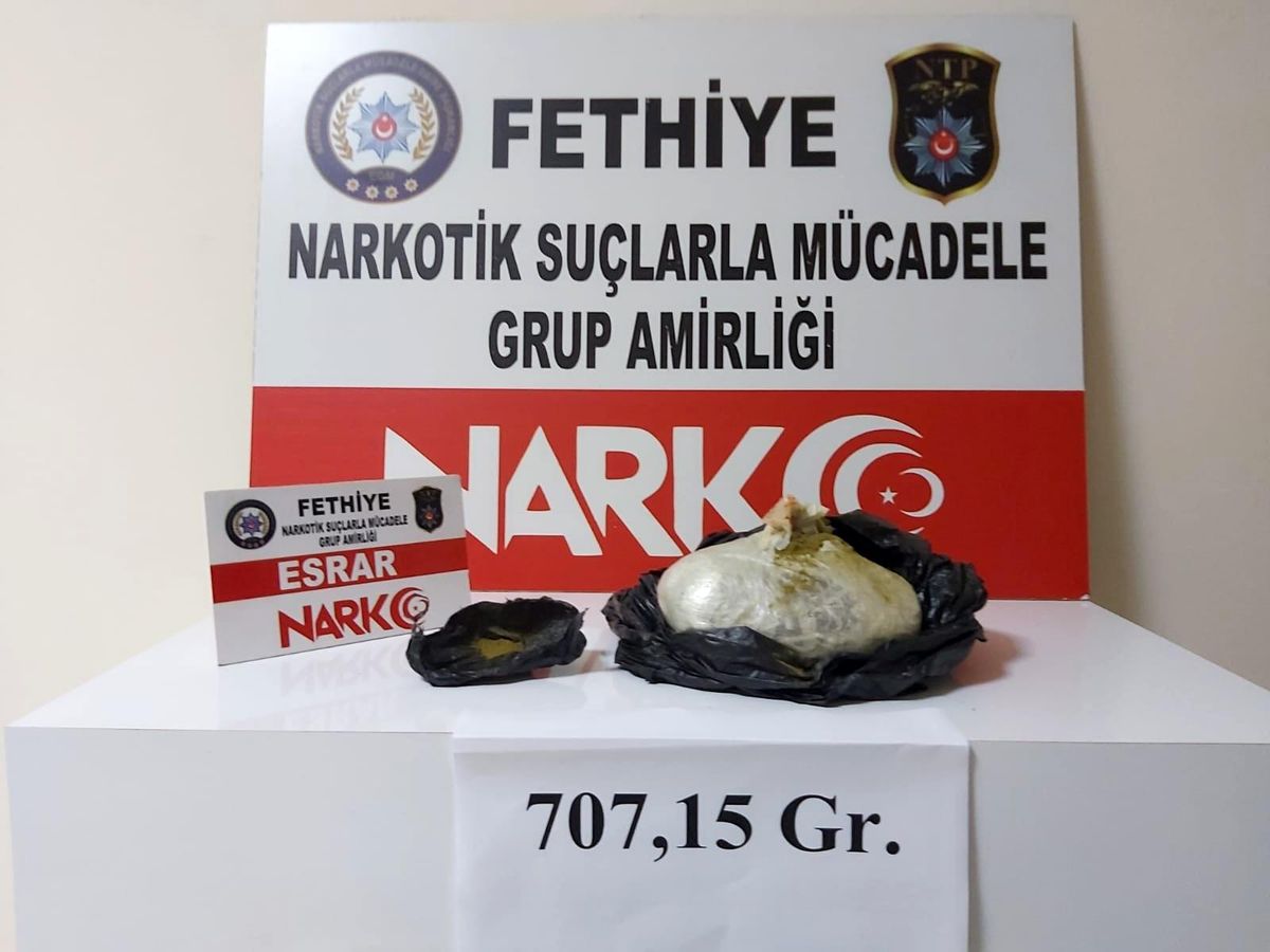 Son dakika haberi... Fethiye\'de uyuşturucu operasyonunda yakalanan şüpheli tutuklandı