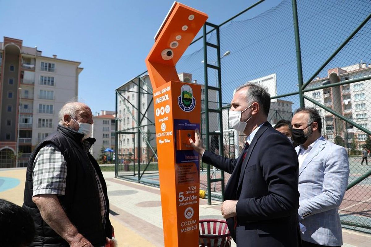 İnegöl akıllı parklarla donatılıyor
