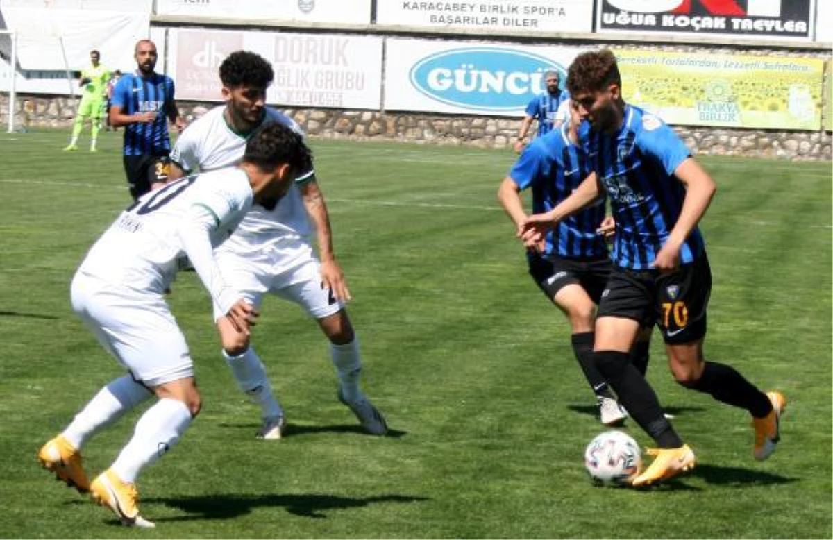 Karacabey Belediyespor - Serik Belediyespor: 2-2