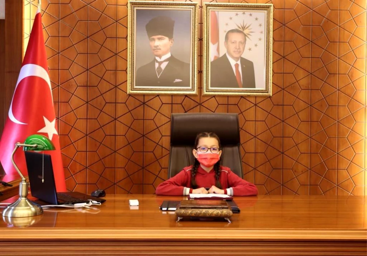 Son dakika haberleri... Nevşehir\'in çocuk Valisi: "Maske, mesafe, temizlik kuralına uyunuz"