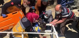 Oyun oynarken üzerine demir askılık düştü: Kanca kafasına saplandı