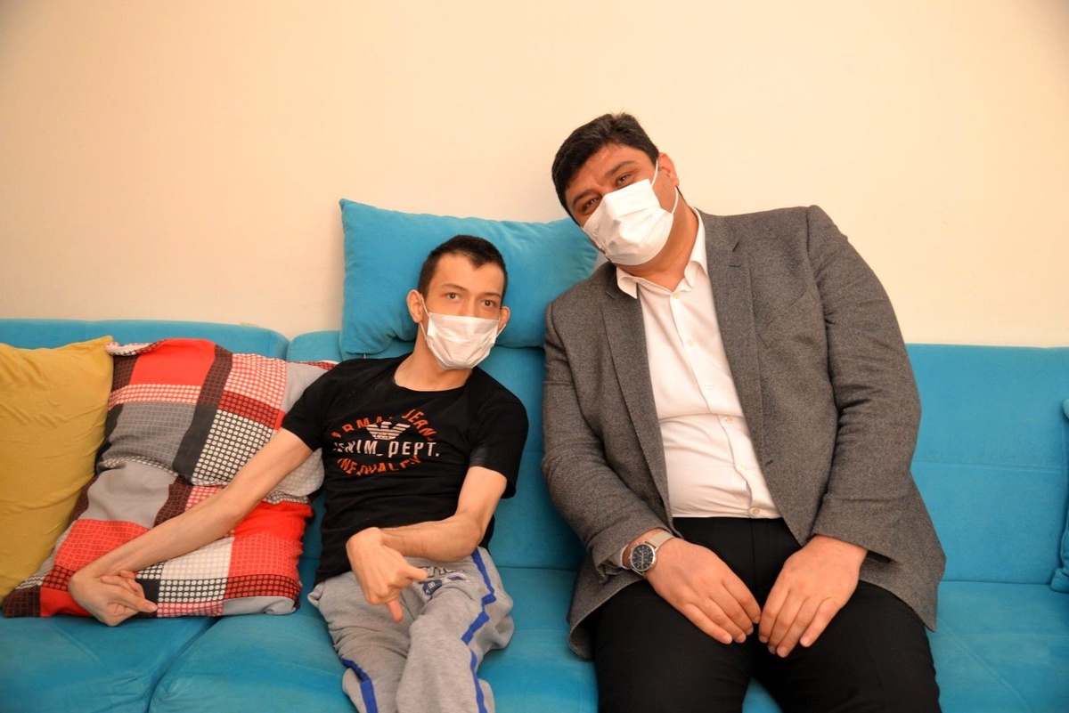 Ramazan\'da hasta vatandaşlara moral ziyareti